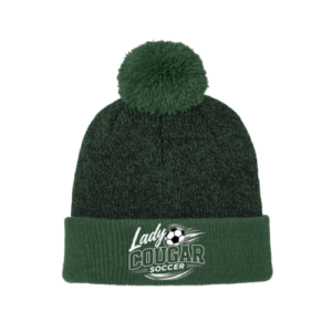 Pom Beanie — NS Lady Cougar Soccer